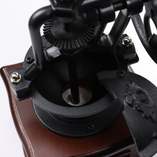 Кофемолка ручная Доляна «Мастер», 26×11×11 см, бук, цвет тёмное дерево