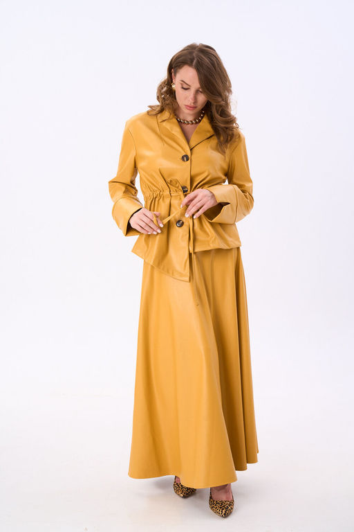 Костюм NIKVA н917-9 горчица фото 7