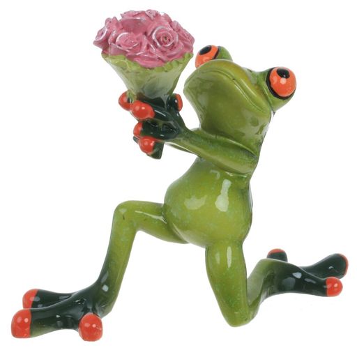 Фигурка декоративная "Лягушка", L13,5 W7 H11 см