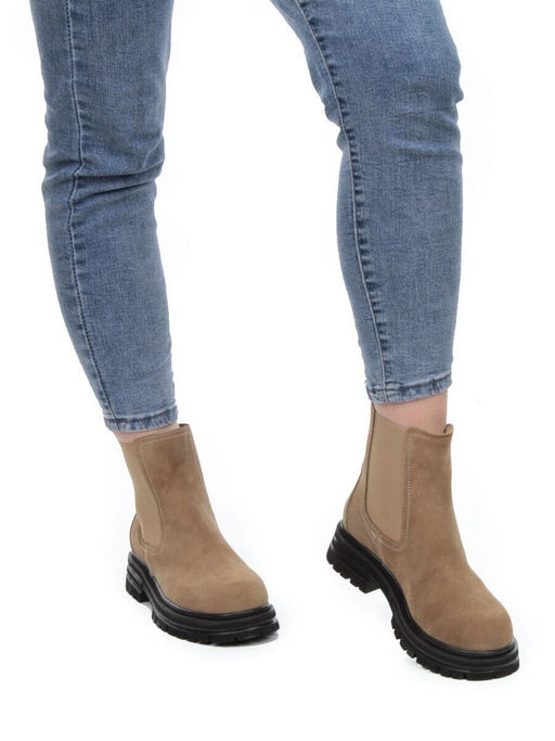 01-155-1ZR BROWN Ботинки Челси демисезонные женские - No name фото 4