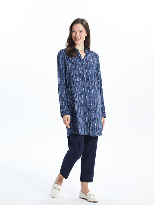 Desenli Kad?n G?mlek Tunik