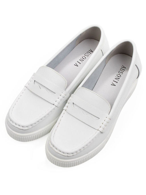 06-YD267-1 WHITE Туфли женские (натуральная кожа)