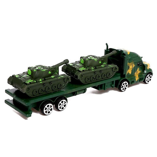 Грузовик инерционный Военный автовоз - Simaland фото 4