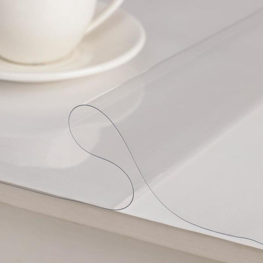 Термоскатерть без основы Доляна «Жидкое стекло», ширина 80 см, толщина 0.3 мм, длина 140 см