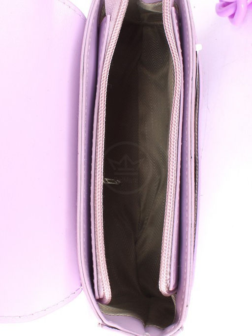 Сумка женская искусственная кожа Ch&K-8630, 1отд, плечевой ремень, сирень SALE 255074 - Adelia фото 8