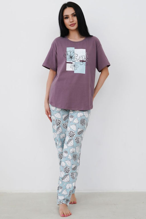 ФУТБОЛКА ЖЕНСКАЯ арт. 4110W-20202.5H-526.1197 - Almando melado фото 2