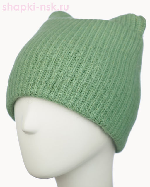 40724 1А KHW Колари Шапка с ушками женская (56-58)