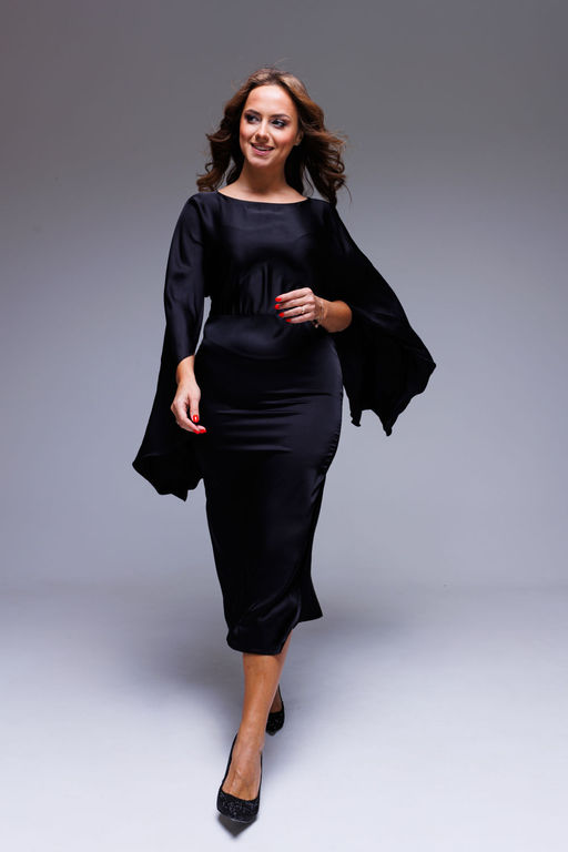 Платье AURA 3228-176-Р черный