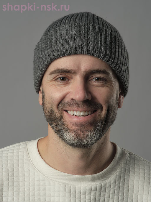 296 T Шапка мужская флис (56-58)