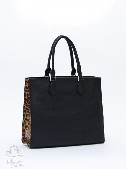 Сумка женская кожаная 2130Y apricot black Polina&Eiterou  в Новосибирске