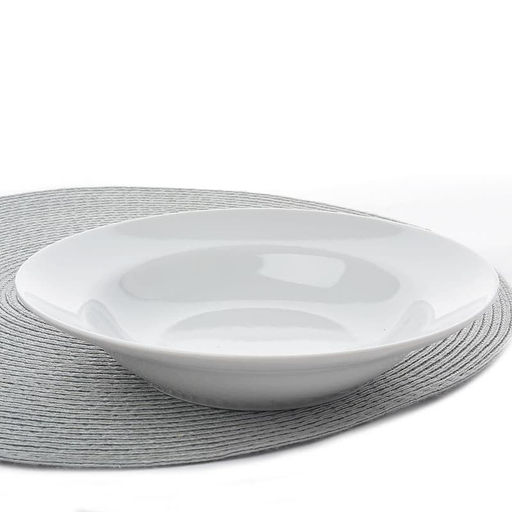 Тарелка суповая глубокая 20 см 250мл , БЕЛЬЕ фарфор, арт. сг8-0003