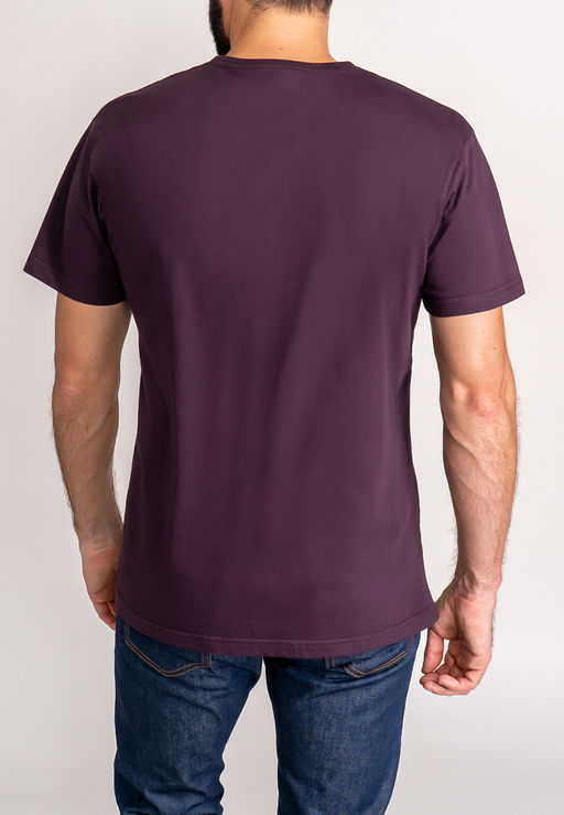 Футболка мужская короткий рукав GREG G145-RD-7020 (фиолет)  фото 2