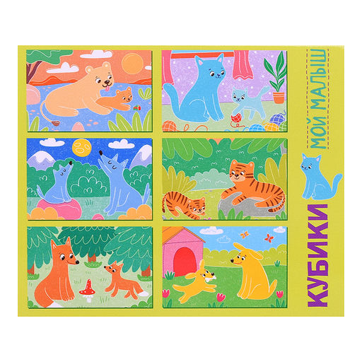 Кубики 6 шт. "Мой малыш" (StepKids)