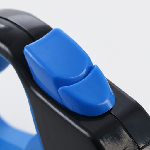 Рулетка Пижон светоотражающая, 8 м, до 50 кг, трос, прорезиненная ручка, голубая  фото 3