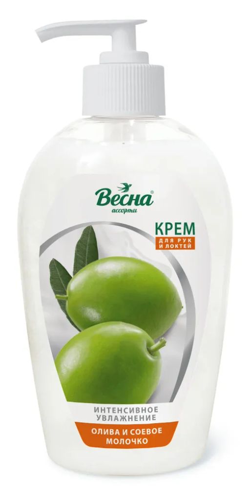 ВЕСНА АССОРТИ крем д/рук 270гр Олива и соевое молочко