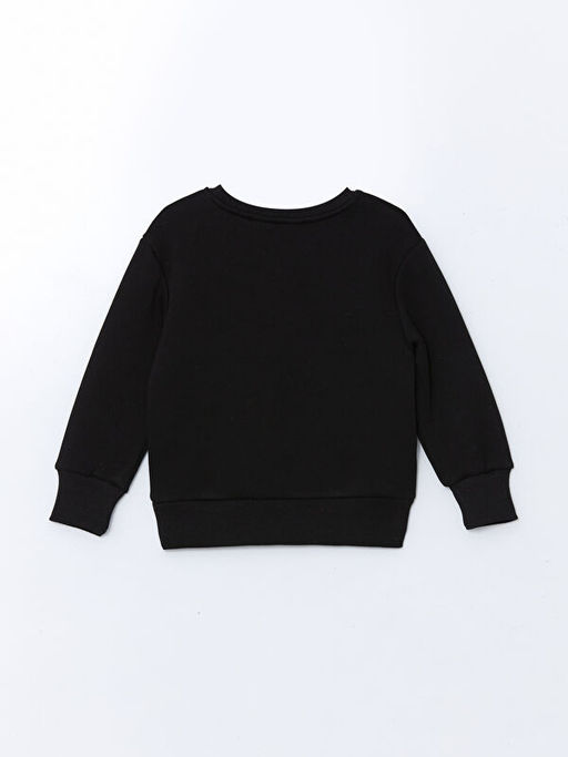 Bisiklet Yaka Bask?l? Erkek ?ocuk Sweatshirt - Waikiki фото 2