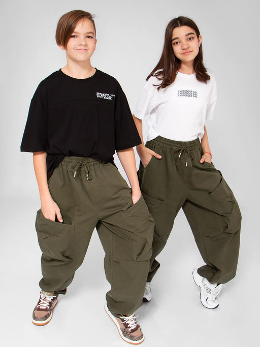 Брюки-карго подростковые Соль&Перец