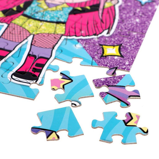 Пазл в термостакане «Стильная вечеринка», 54 элемента, 250 мл