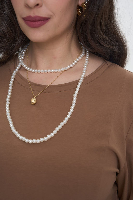 Лонгслив Брау коричневый - Intikoma фото 18