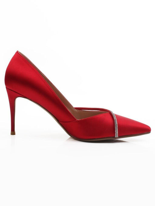 06-S3-7184 RED Туфли женские "Лодочки" (текстиль)