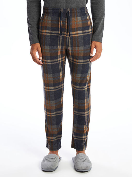 Standart Kal?p Ekose Erkek Pijama Alt