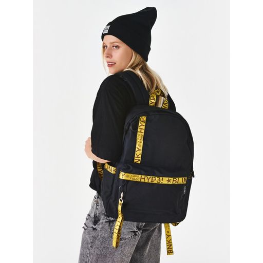 Рюкзак BL-A9055/9 чёрный с желтым - Blinky фото 7