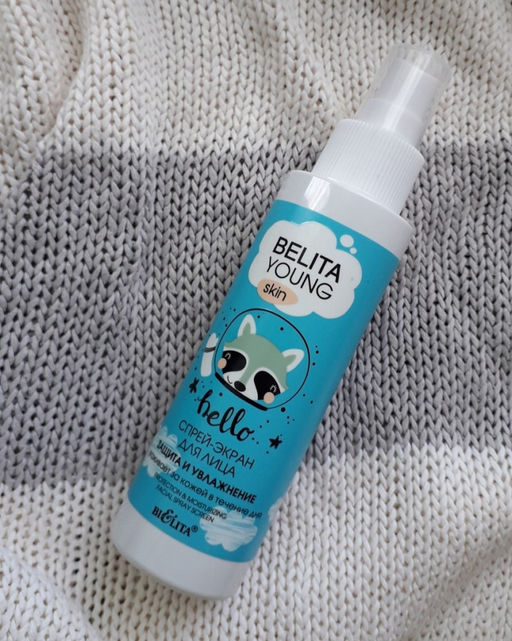 Belita Young Skin Спрей-Экран для лица Защита и увлажнение, 115 мл