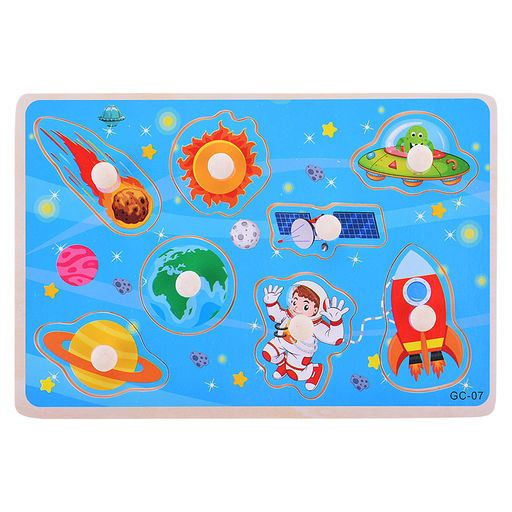 Пазл-вкладыш Полет в космос