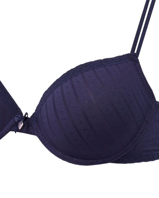 Темно-синий хлопковый бюстгальтер - Deseo фото 4