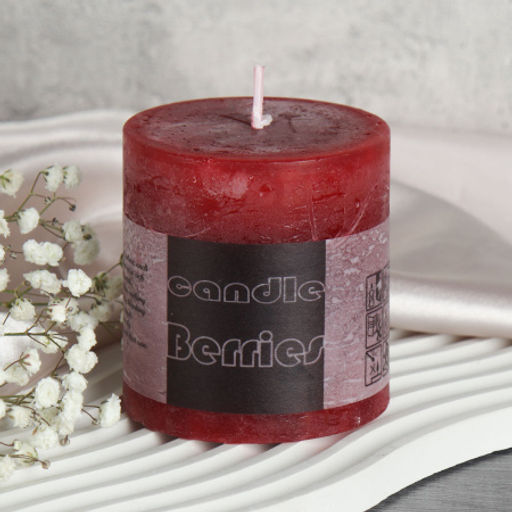 Свеча столбик арома 7х6 см / ZH-041 /уп 96/ микс - ГалеонТрейд фото 2