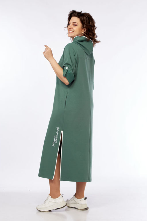 Платье Diamant 2032 зелень  фото 3