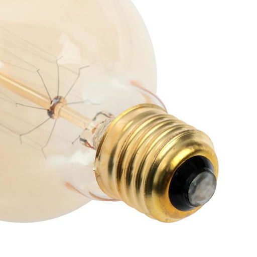 Лампа накаливания винтажная «Шар», G80, 60 Вт, Е27, 230 В, 120×80 мм, теплый белый