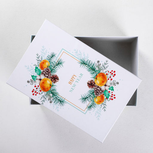 Набор коробок 10 в 1 Новогодний, 12 х 7 х 432.5 20 12.5 см 4 - Дарите счастье фото 4