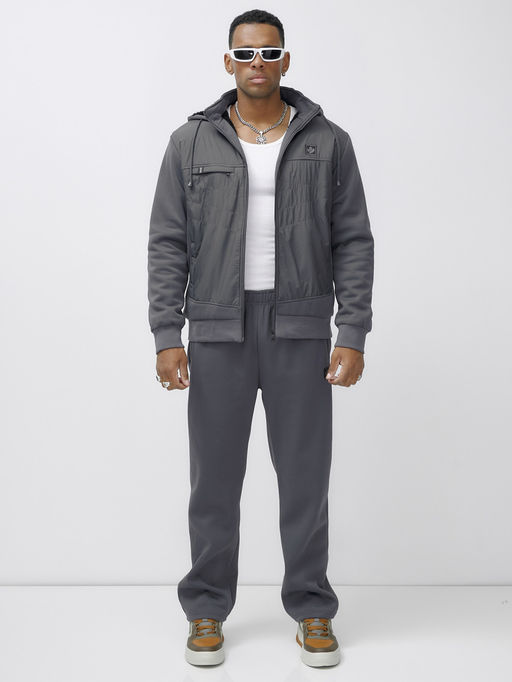 зимний с начесом !Спортивный костюм серого цвета - Mtforce фото 2