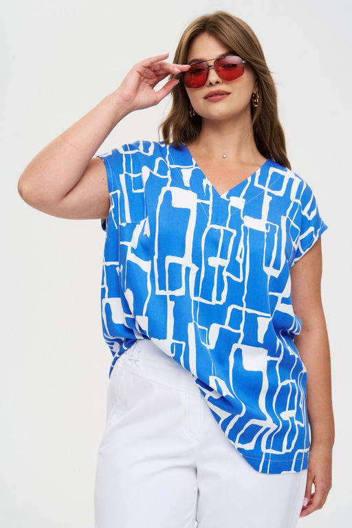 Топ Латика синий - Intikoma фото 8