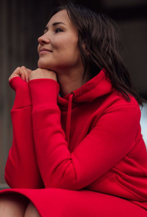 Платье С НАЧЕСОМ футер 3х нитка ПЕНЬЕ