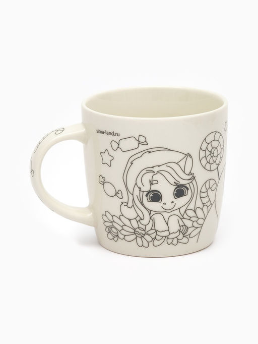 Роспись кружки и шара красками Лошадки, 300 мл - Школа талантов фото 5