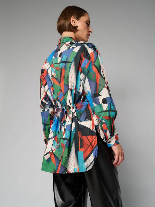 Блузка женская 12411-33051 multicolor - Eleganzza фото 2