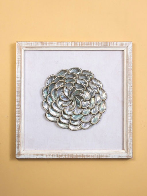 Панно «Композиция из ракушек», 45×3×45 см