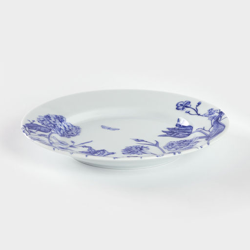 Тарелка Добрушский завод «Беатриче», d=20 см, фарфор, белая