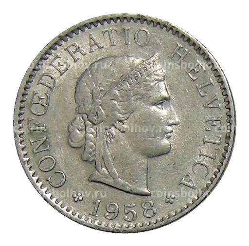 5 раппенов 1958 года B Швейцария