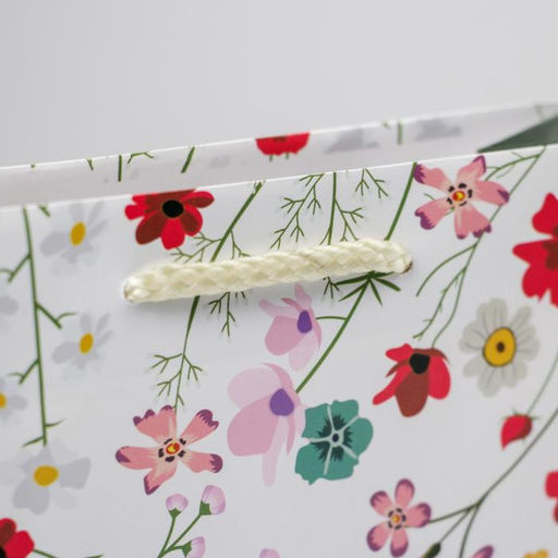 Цена за 2 шт. Пакет подарочный ламинированный, упаковка, Расцветай от счастья, MS 18?23?8 см