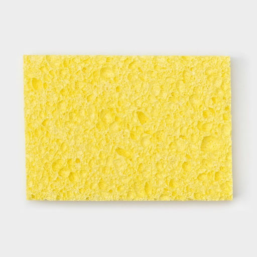 Цена за 3 шт. Губка для посуды целлюлозная Доляна, 10×1.5×7 см