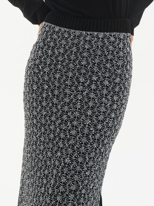 Юбка л1430 голубой - Стим фото 19