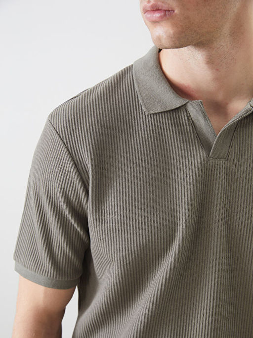 Polo Yaka K?sa Kollu Erkek Ti??rt