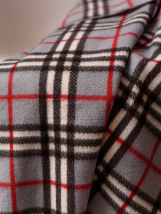 Флисовый плед 130x160 см с принтом PF130, двусторонний: Для дома, дивана, пикника, машины, путешествий - Bio-Line