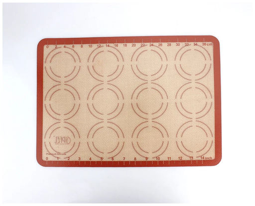 51192 GIPFEL Коврик для выпечки ECO 42x29,5 см, армированный, с разметкой. Материал: силикон, стекло