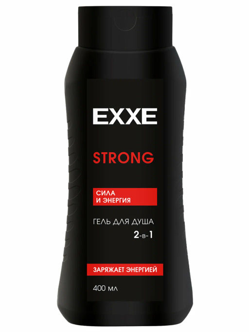 EXXE MEN гель д/душа 400мл 2в1 "Сила и энергия" Strong