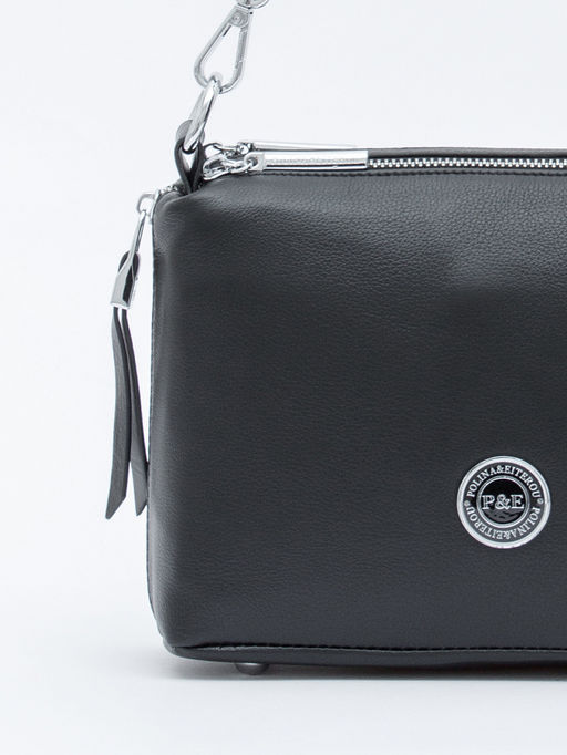 Сумка 0829CH black Polina&Eiterou