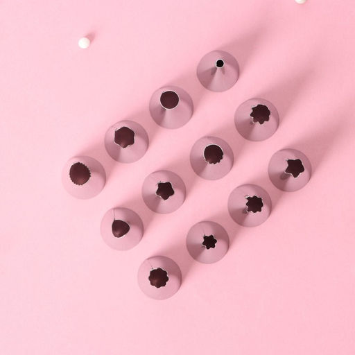 Набор насадок кондитерских, d=1,8 см, 12 шт - Simaland фото 3